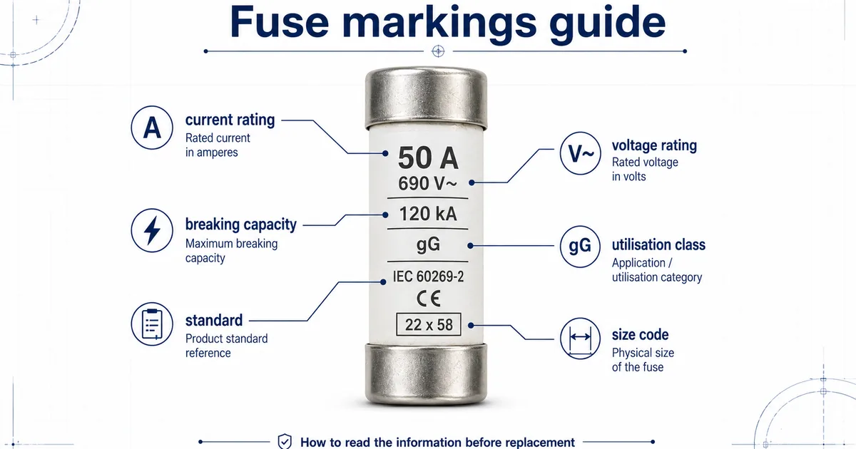Fuse Markings Guide