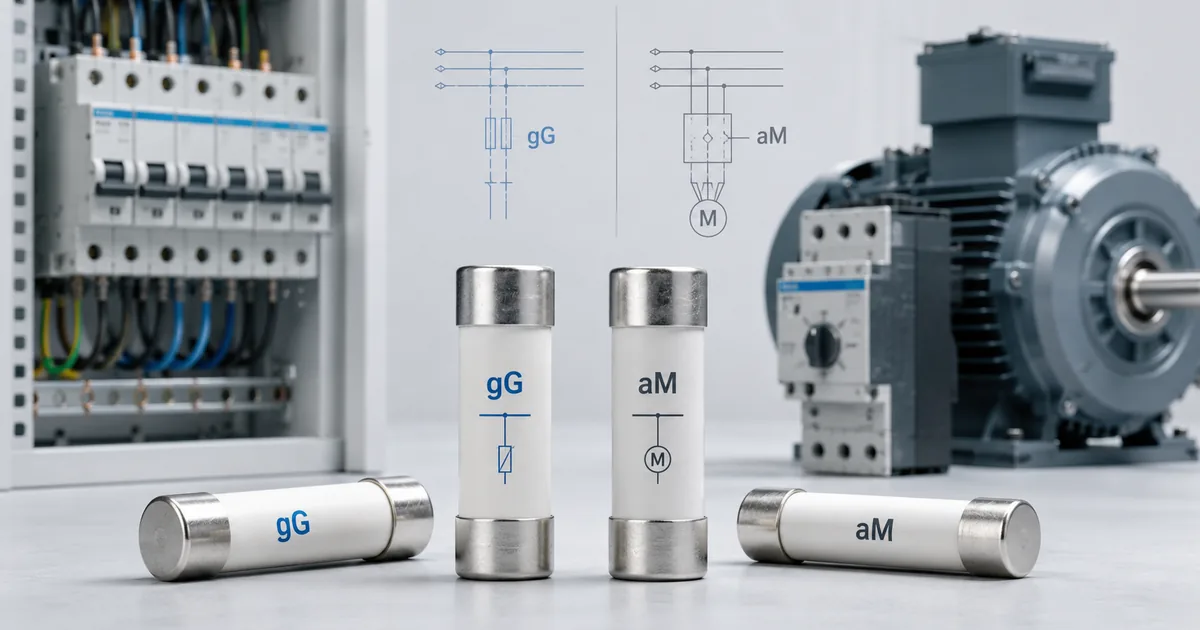 gG vs aM Fuses | Motor and Cable Protection